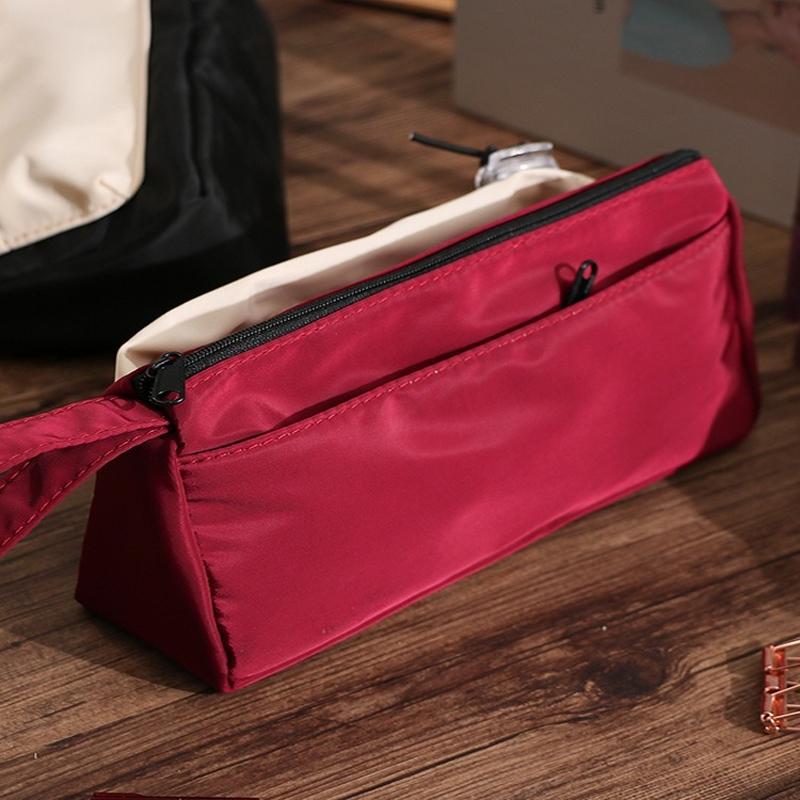 Waterproof Multi Layer Pencil Case Stationary Pen Storage Bag Pen Pencil Bag Large Capacity Cosmetic Travel Storage Bag School
