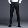Pánské 2024 Klasické Čtyřsezónní Kalhoty s Rovnou Nohavicí - Business Casual & Profesionální Styl.