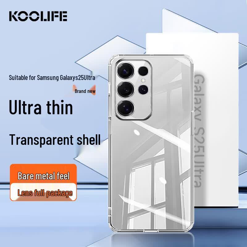 KOOLIFE Transparent Full-Protection Case for Samsung Galaxy
