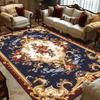 European Retro Decoration Home Rugs Living Room Flower Large Carpets Hall Sofa Chair Area Mats Room Decor Doorway Hallway Carpet