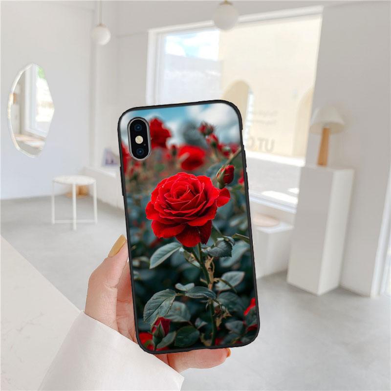 FM8 Beautiful Roses Flower Phone Case for Motorola Edge 60 60s 70 G86 G56 G54 E14 G04S G45 G54 G64 S30 S50 X30 X40 X50 Pro Power