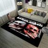 Böhse Onkelz German Rock Band Carpet, Retro Rug, Suitable for Living Room, Bedroom, and Bar.