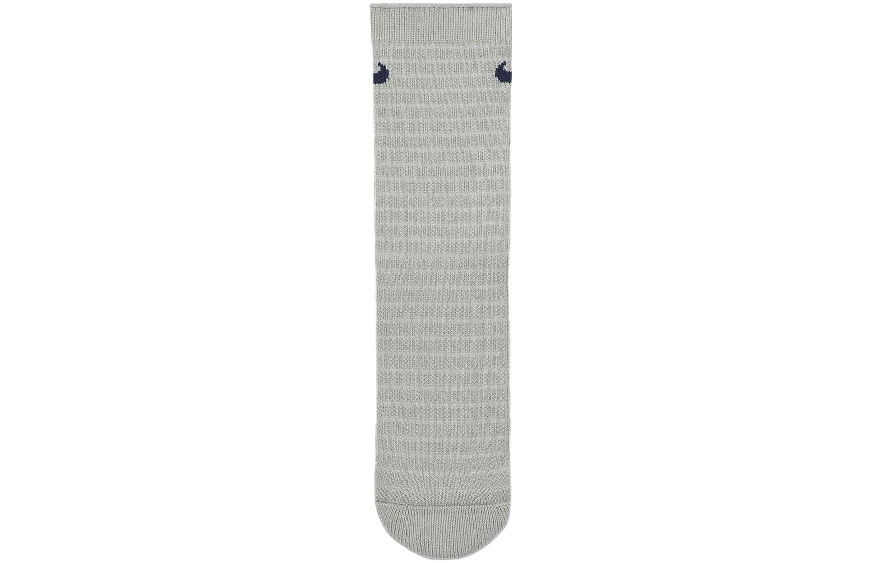 Nike FW23 Crew Socks Unisex 1 Pack Light Silver DR9994-034 L