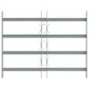 Adjustable Window Grill with 4 Crossbars 500 650 Mm
