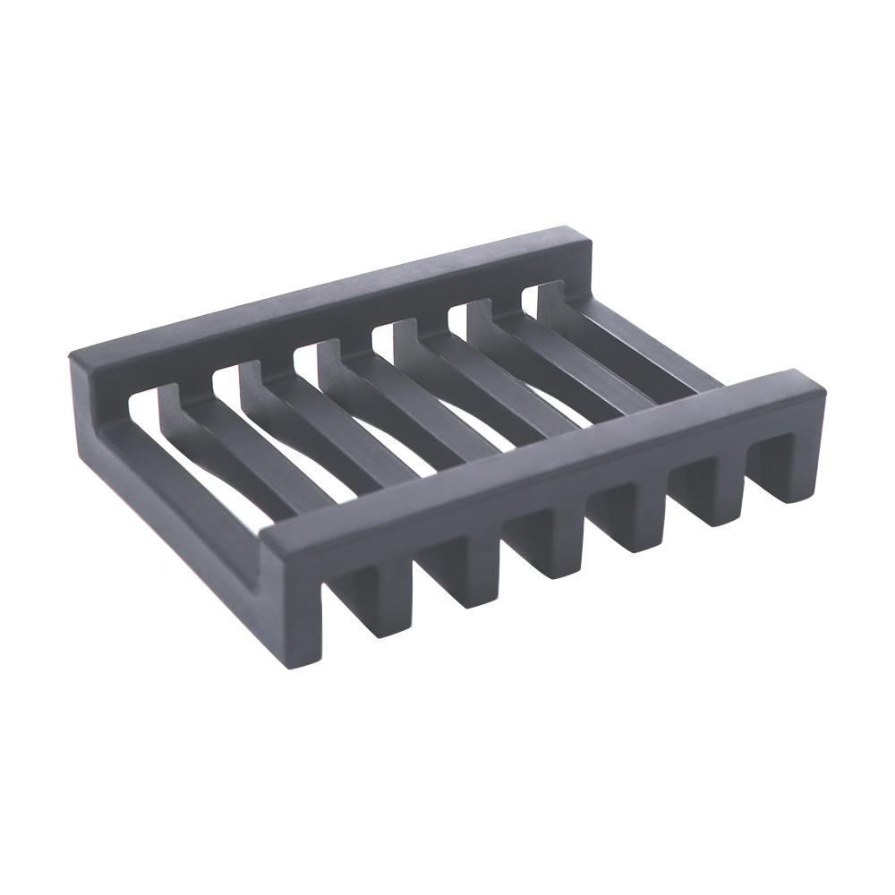 Soap Saver Flexible Soap Holder Non-slip Waterproof Bar Soap Dish Hollow Design Silicone Soap Box Bathroom