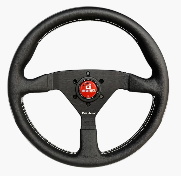 MOMO FULL SPEED WINNERS GRAND PRIX FS348 RE Full Speed Steering Flat Diameter Wheel, Type, 34.8mm