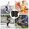 OTraki Knieklettband 1cm Gepolsterte Kniebandage für den Bauernhof Einfach anzuziehen Weiche Knie Kniebandage für Berg Set für beide Knie Polster, Verschluss, Dick, Arbeit,