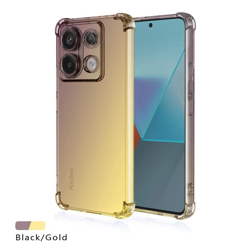 

Gradient TPU Case for Xiaomi Redmi Note 14 13 Pro Plus Note 12 12S 11 11S 10 10S Protective Shockproof Cover Fundas Coque Capa Redmi Note13Pro Plus