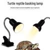 Reptile Basking Lamp with UVB, Smart Timer & Calcium Supplement for Turtles and Lizards