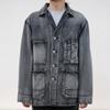 Bonrrow 40S Vintage Coverall Jacket_Beach Black