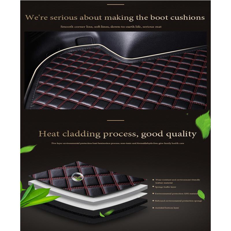 High Quality Car Trunk Mat For Nissan Qashqai J10 2013 2012 2011 2010 2009 2008 2007 Car Cargo Rear Boot Liner Trunk Mats