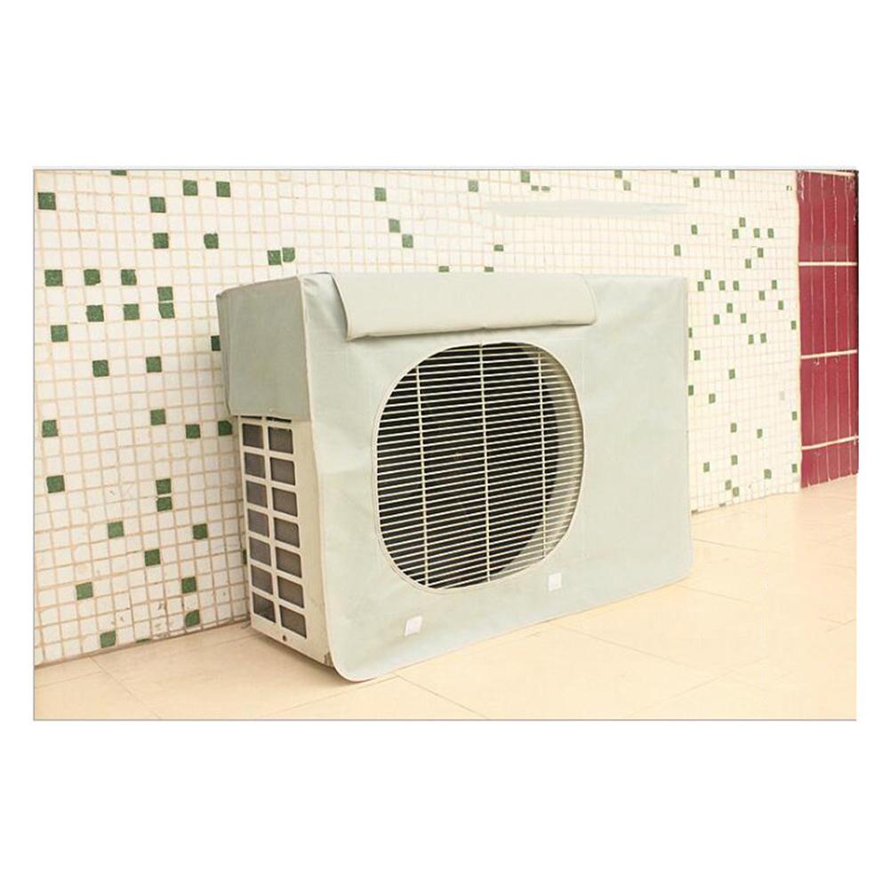 

Outdoor Air Conditioner Unit Cover 78x55x28cm Grey Waterproof Polyester Fabric Protection Easy Clean Air Conditioning