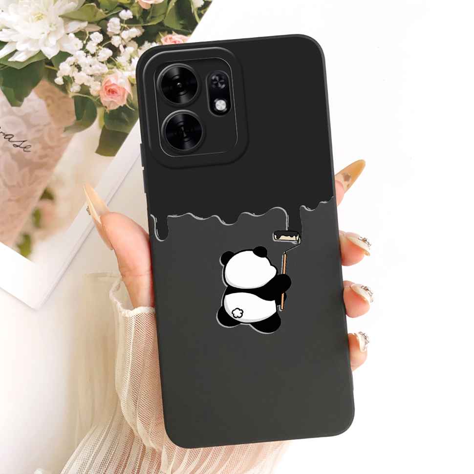 For Honor X6d X6D 5G Case LNA-NX1 Cartoon Panda Rabbit Silicone Back Cover For Honor Play 60A 60a 5G NLA-AN00 Bumper Cases Capa