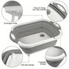 Collapsible Cutting Board Multifunction Folding Fruit Washing Basket Space-Saving Portable Basins Outdoor Camping Kitchen Tool