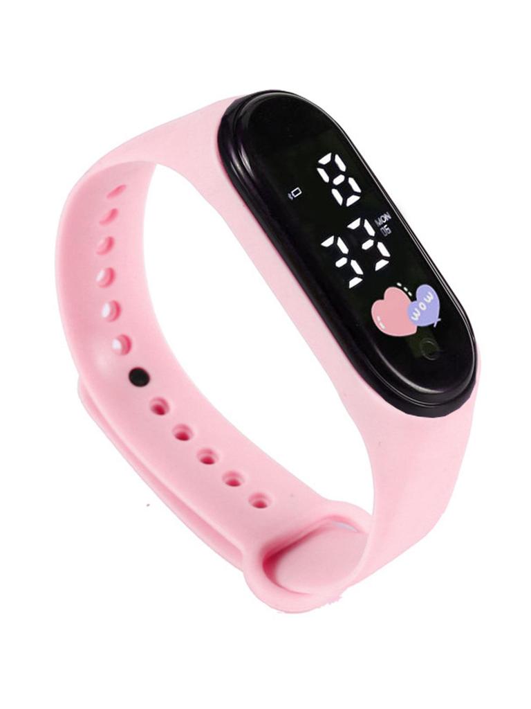 Children's LED Cartoon Sports Watch - Student Touch Electronic Timepiece.