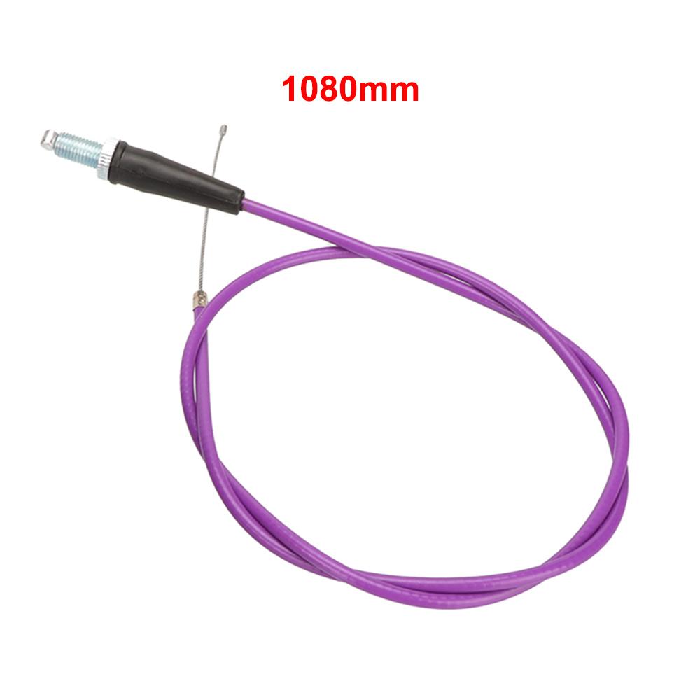 For Yamaha Kawasaki KTM Honda Suzuki Dirt Bike Universal Motorcycle Accelerator 980mm 1080mm Straight Connection Throttle Cable