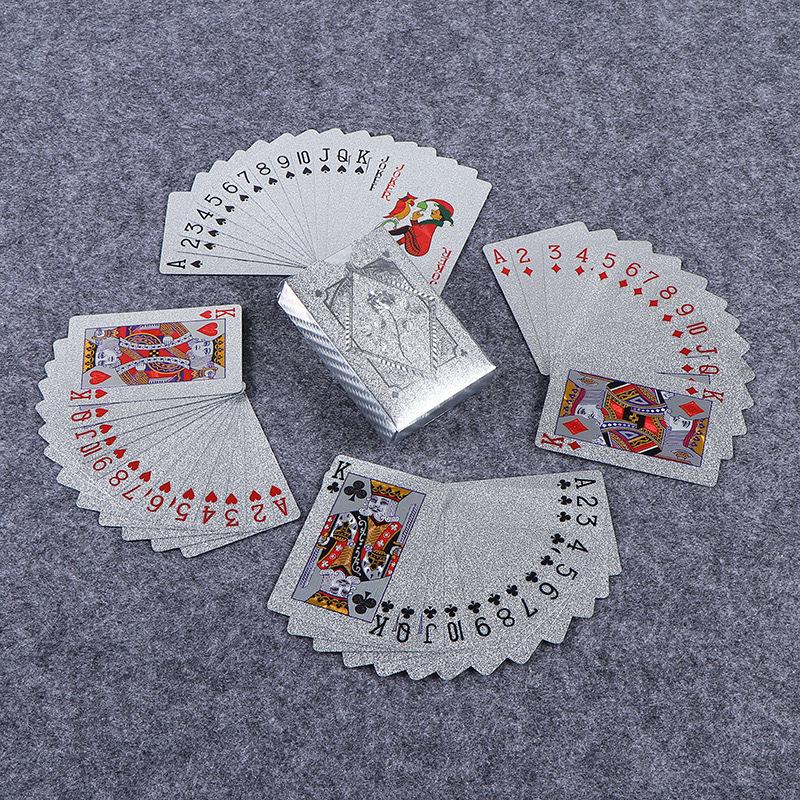 Несколько стилей Цветная игральная карта Игра Карта Группа Водонепроницаемая Масть Покер Магия Dmagic Упаковка Настольная игра Подарок Коллекция