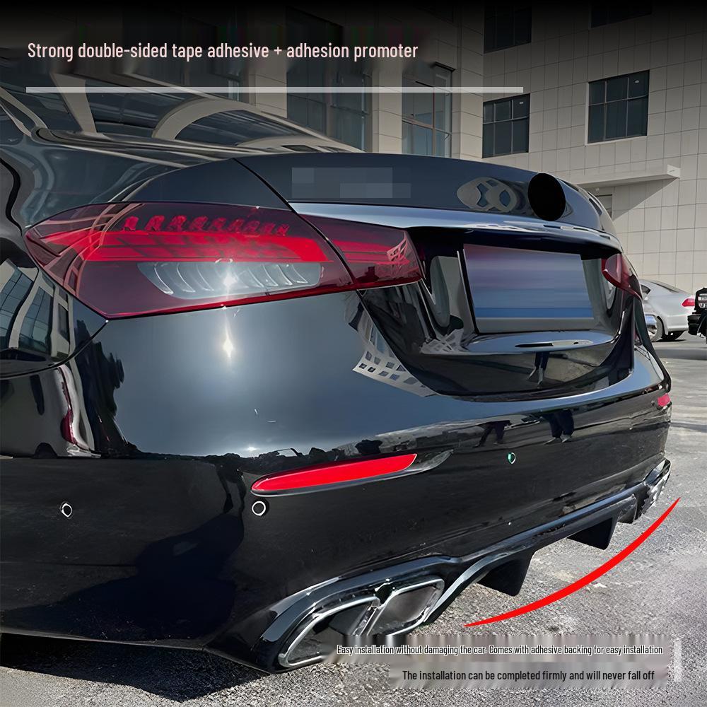 Mercedes-Benz E-Class W213 (2017-2022) E63 Rear Diffuser with Tailpipes Upgrade