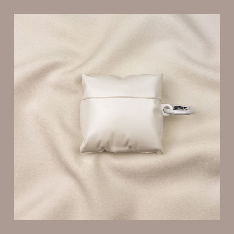 

Чехол для Airpod3 для Apple Pro Чехол для наушников Второе поколение Беспроводной Bluetooth Третье поколение Aipods2 Поколение Airpodpro Четвертое поколение 5 AirPods Pro [White pillow] send Hook