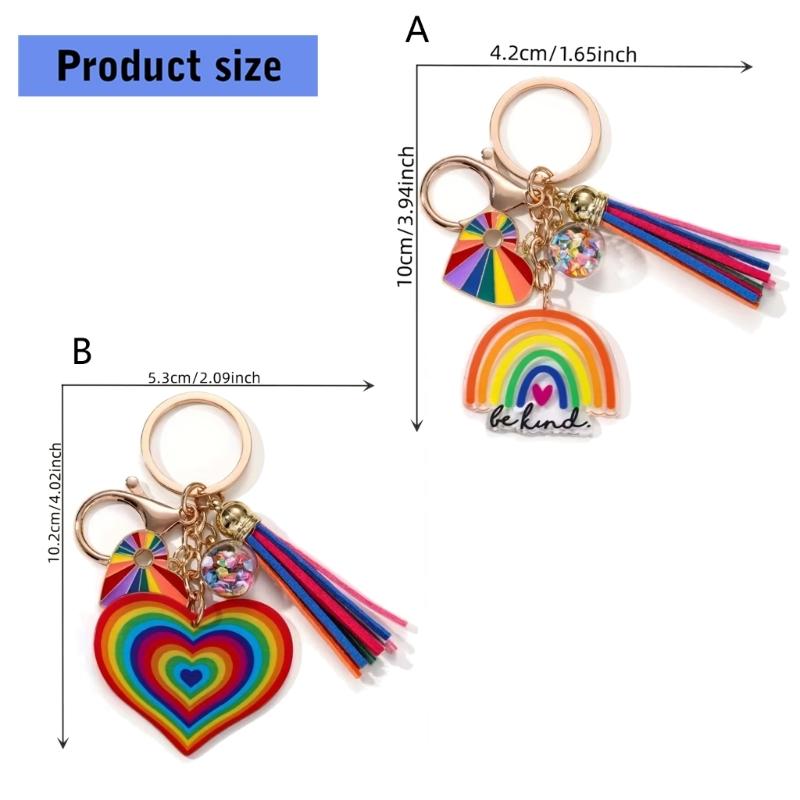 Adorable Heart Key Accessory Playful Tassels Accent Wonderful For Couples Lovers