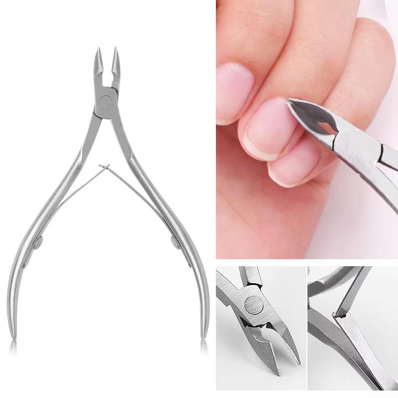 1/5Pcs Professional Toenail Clipper Nail Tool Set Ingrown Toenails Toe Nail Cuticle Scissor Thick Paronychia Clipper Manicure
