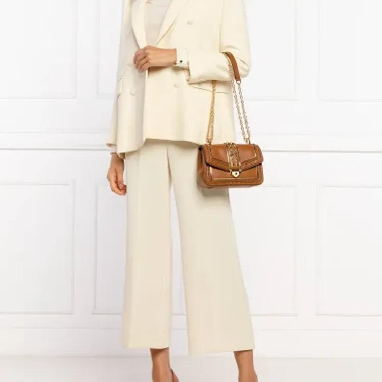 MICHAEL KORS Soho Leather Crossbody Bag , Shoulder Bag Women's Caramel Brown (Unisex) Crossbody Bags 30S1G1SL0U LUGGAGE