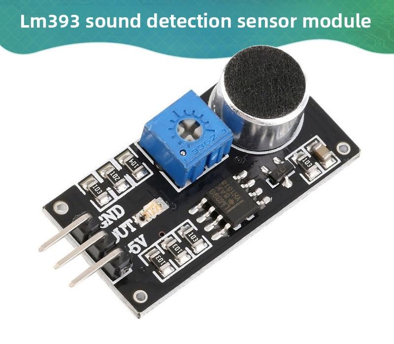 5pcs/lot Sound Detection Sensor Module Sound Sensor LM393 Horn ApplicableArduino
