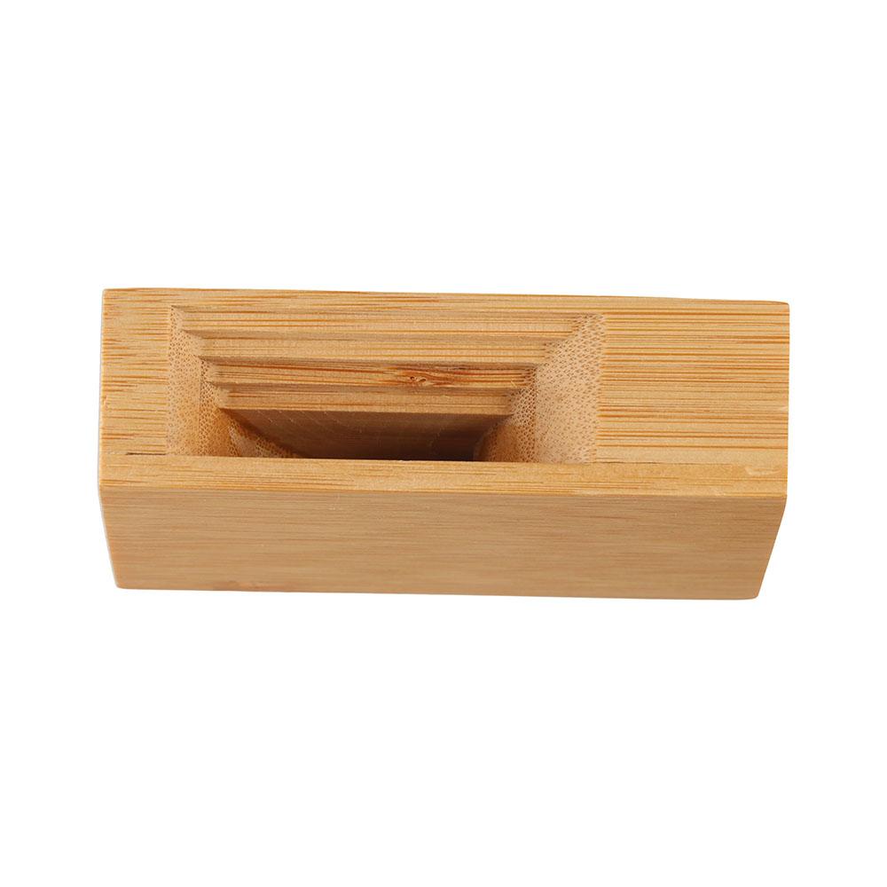 Environmental Friendly Bamboo Mobile Phone Holder Odorless Bamboo Phone Desktop Stand  Cafe