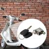 Battery Cylinder Lock Universal Multifunction Stable Anti Theft Cycling Portable with 2 Keys