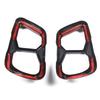 Stainless steel Car Pipe Throat Exhaust Outputs Tail Frame Trim Cover For BMW X5 G05 X6 G06 X7 G07 2019-2026 (M60) Accessories
