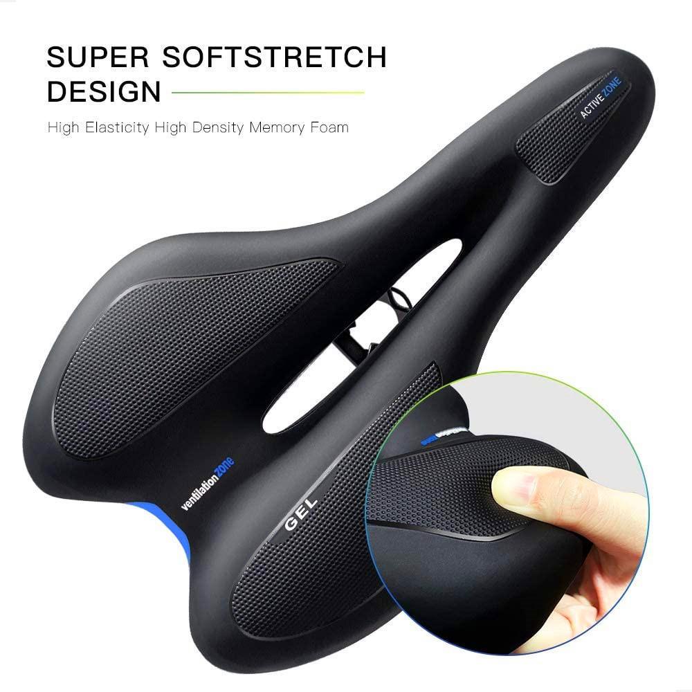 

New Silicone Bicycle Seat GEL Mountain Bike Saddle Bicycle Seat universal