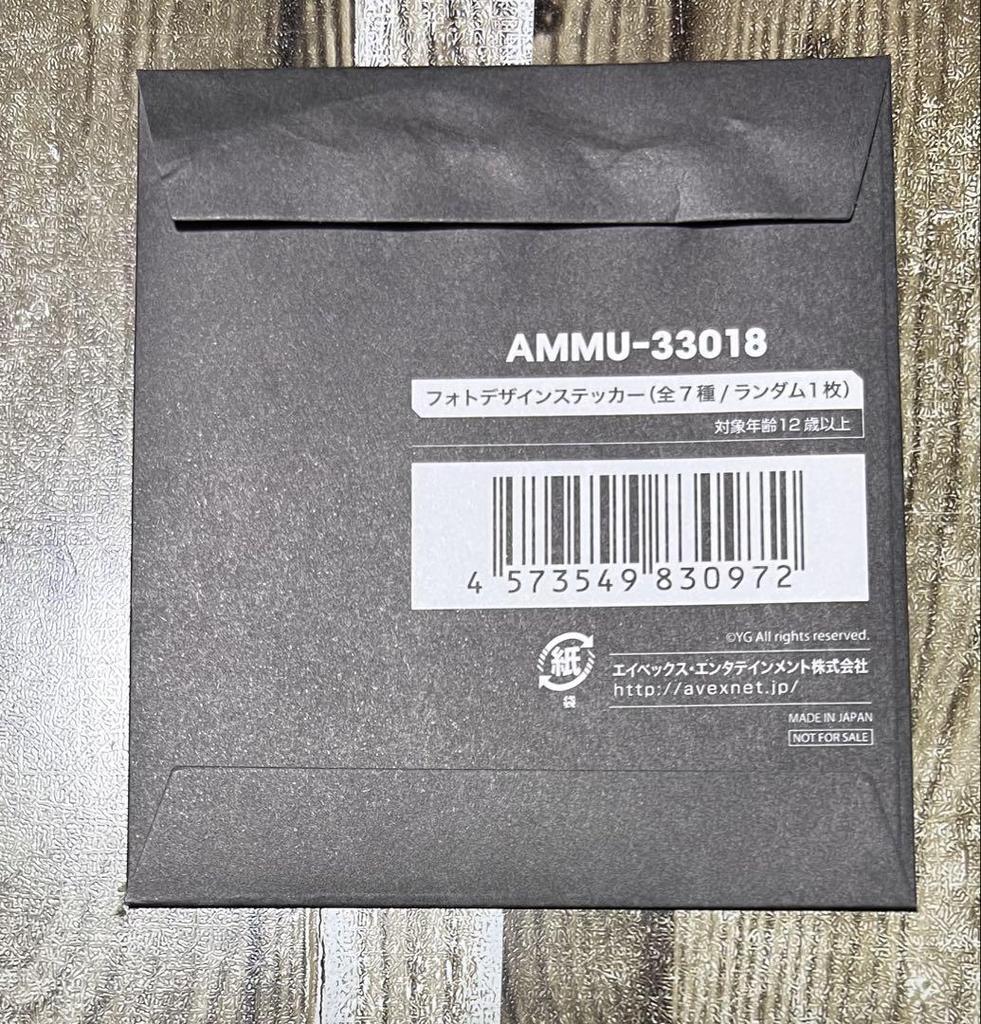 [USED] BLACKPINK Photo Design Sticker AMMU-33018