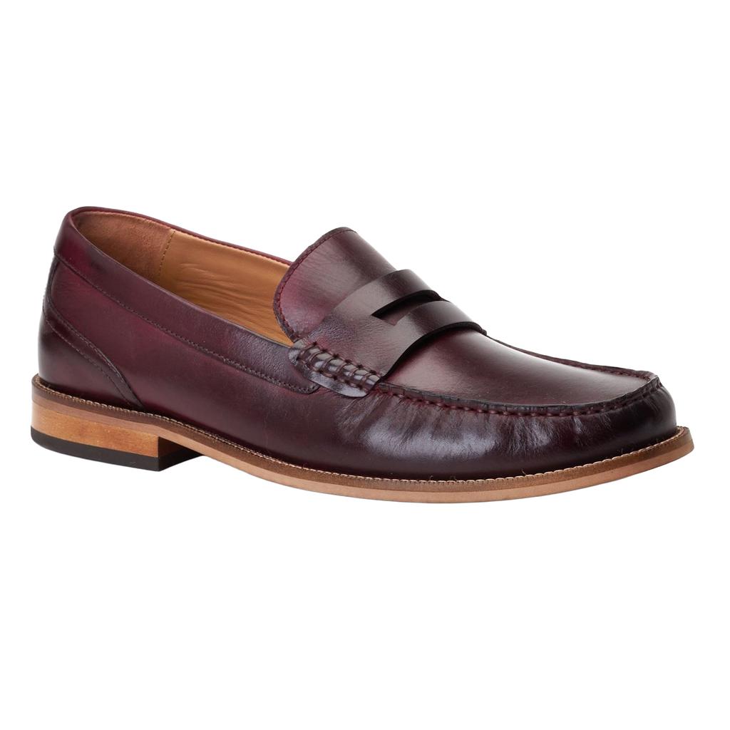 BASE LONDON Herren-Pennyloafer aus Leder von Garfield