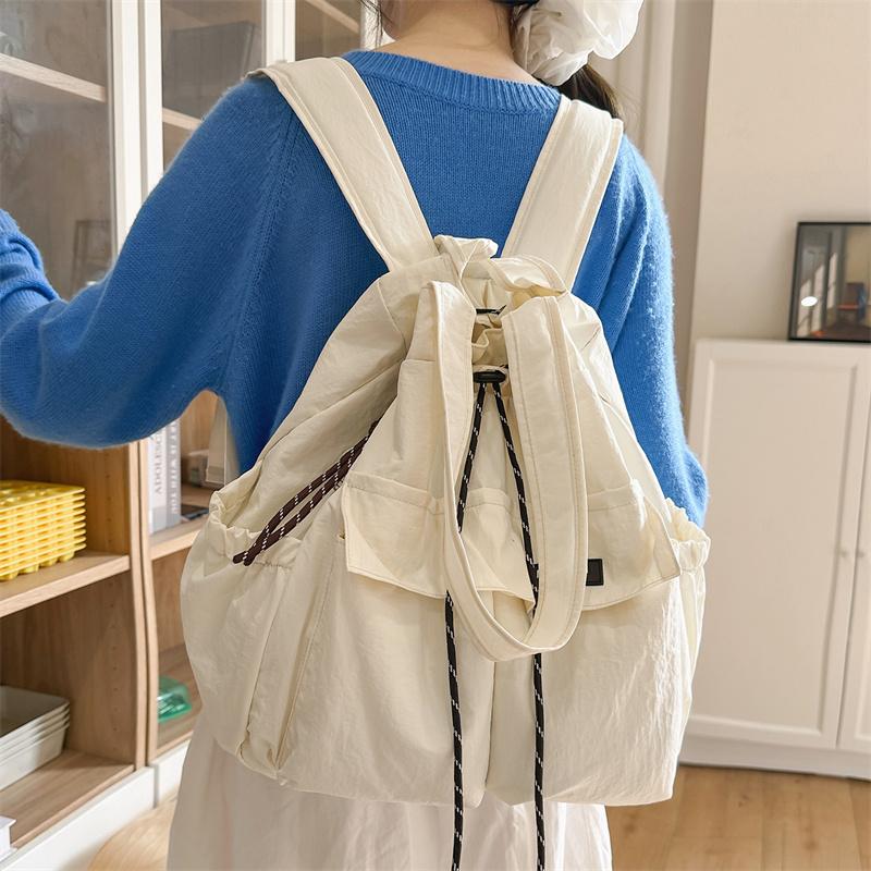 Damen-Mehrzweck-Schultertasche, Rucksack mit großem Fassungsvermögen