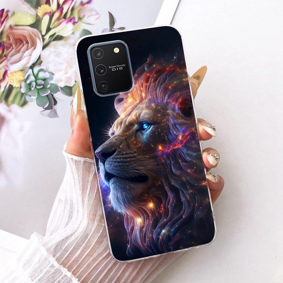Clear For Samsung S10 Lite Case Cute Fashion Butterfly Funny Painted Casing For Samsung Galaxy S10 Lite SM-G770F SM-G770U1 Cover