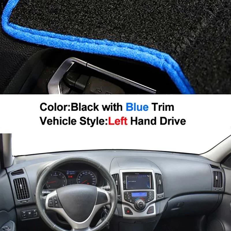 Car Dashboard Cover Non slip pad For Hyundai I30 Kombi Coupe I 2007 2008 2009 - 2012 Car Dash Mat Sun Shade Pad Anti-UV Cushion