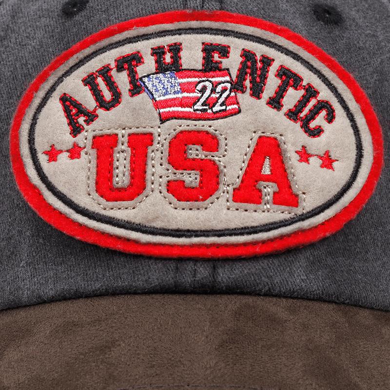 New Arrival USA Men Women Baseball Cap Vintage America Independence Day Snapback Cotton Outdoor Sports Sun Visor Hats