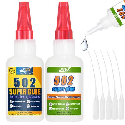 Super Cola 502 Cianoacrilato de Cura Rápida Adesivo de Colagem Instantânea para Metal, Plástico, Vidro, Brinquedos Juntar e Reparar Manutenção de Escritório