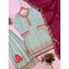 Bollywood Paksiatni Designer Palazzo Suit Indian Party Wear Ethnic Salwar Kameez