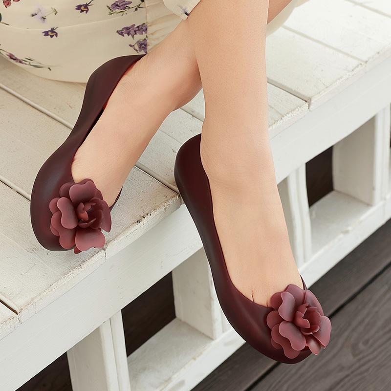 Fashion All-Match High Heels Jelly Shoes Open Toe 2025 Sandals Shallow Mouth Anti-Skid Peep New Girls Comfort Fashion Clear Scandals Flo