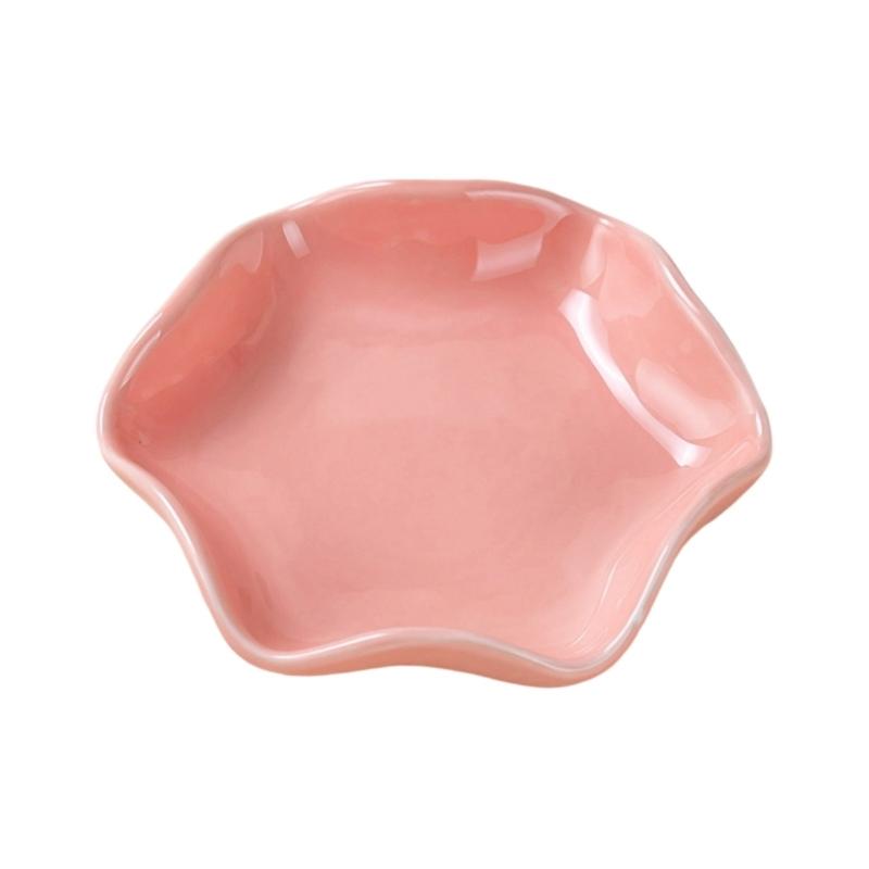 Beautiful Flower Shape Spoon Stand Durable Ceramic Spoon Stand Holder For Kitchen Count Decoration
