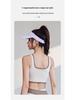 Women's High-Support Shockproof Color Block Sports Bra - Bust-Enhancing, Side-Slimming, Ideal for Yoga & Outdoor Activities