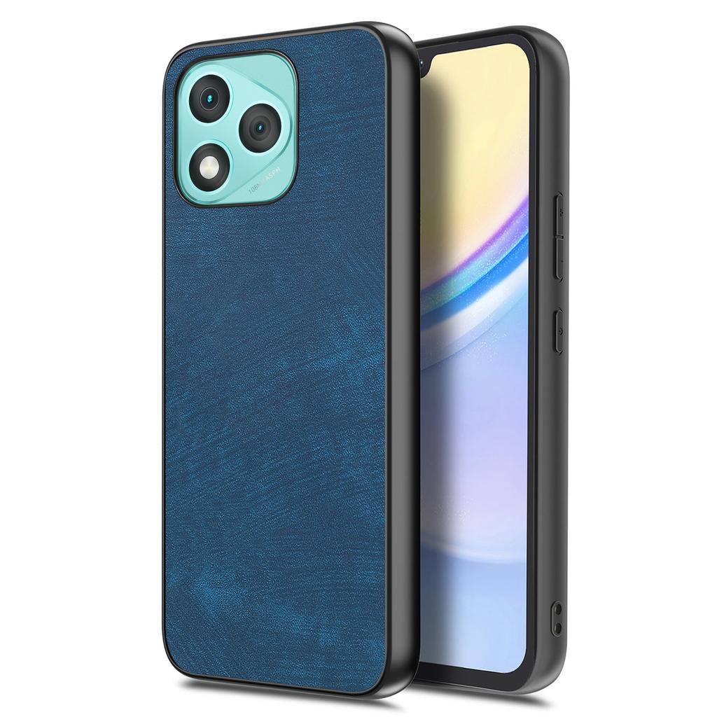 For Honor 400 Lite Case Shockproof Slim Retro Leather Phone Back Cover
