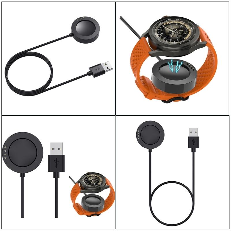 Smartwatch Charger Cord with Magnetic Attachment for Watch Sport USB Charging Cable Wire Power Adapter Secure Connection