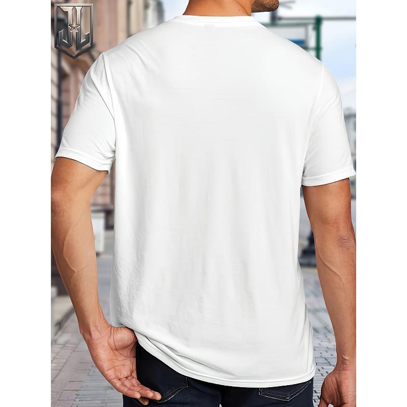 Evropské velikosti Justice League Batman Superhrdina Pánské Rybáři lidí Tričko | Vintage Streetwear Volné Grafické Tričko