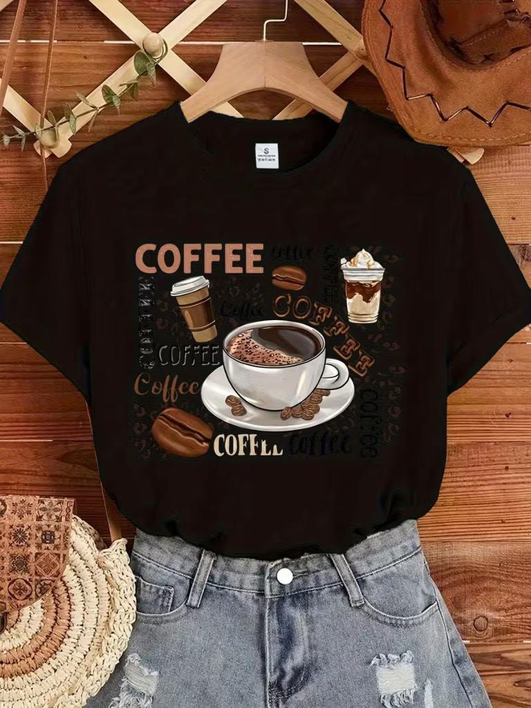Funny Happy Set Beer and Edamame Graphic T Shirt Japanese Izakaya Themed Casual Short Sleeve Tee for Summer Daily Wear