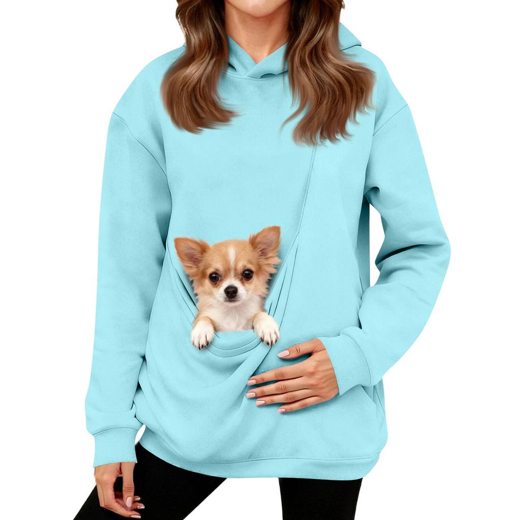Women's Fashion Daily  Casual  Hoodie Long Sleeve Top