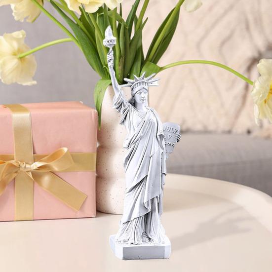 Tischstatue Freiheitsstatue Harz Freiheitsgöttin Figur USA Stil Göttin