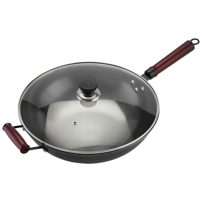 FU CHENG HANG 34cm Refined Iron Wok