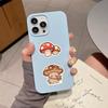 60 Cute Mushroom Cartoon Graffiti Stickers - DIY Journal, Notebook, Water Bottle Decoration, Waterproof